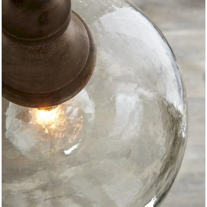 Suspension Inglewood 1 - Gris clair délavé/Étain foncé