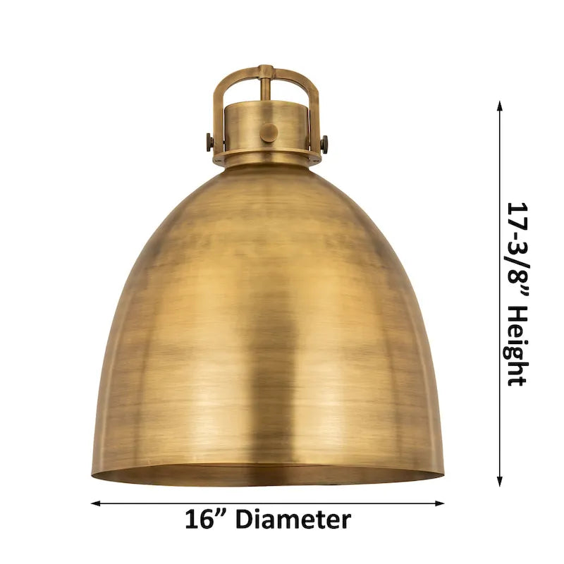 Suspension Newton Metal Bell d'Innovations Lighting - 1 lumière, câble de 40 cm