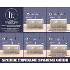 Suspension Newton Metal Bell d'Innovations Lighting - 1 lumière, câble de 40 cm