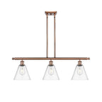 Innovations Lighting Berkshire - Applique murale suspendue à 3 lampes et tige de 36 pouces