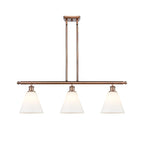 Innovations Lighting Berkshire - Applique murale suspendue à 3 lampes et tige de 36 pouces