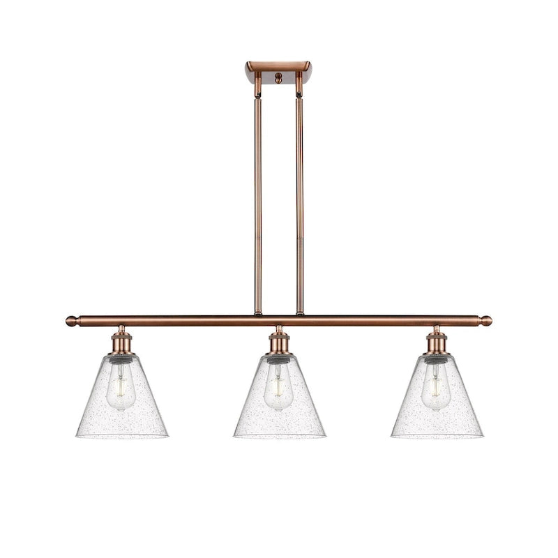 Innovations Lighting Berkshire - Applique murale suspendue à 3 lampes et tige de 36 pouces