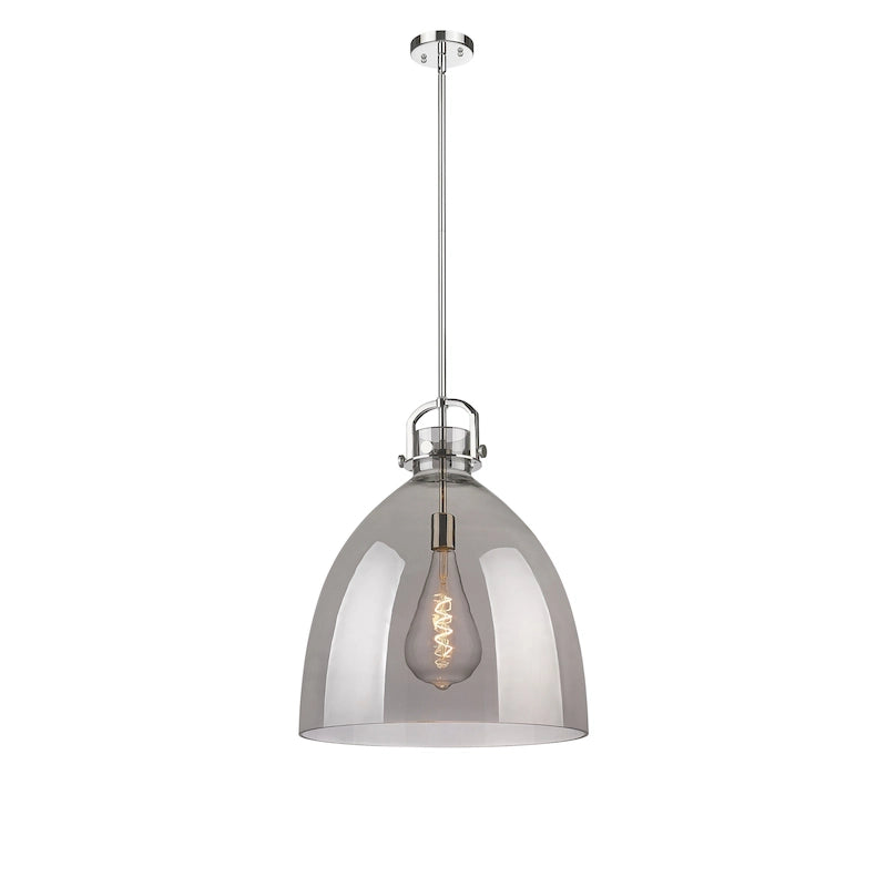 Suspension Innovations Lighting Newton Bell - 1 lumière, tige de 18 pouces