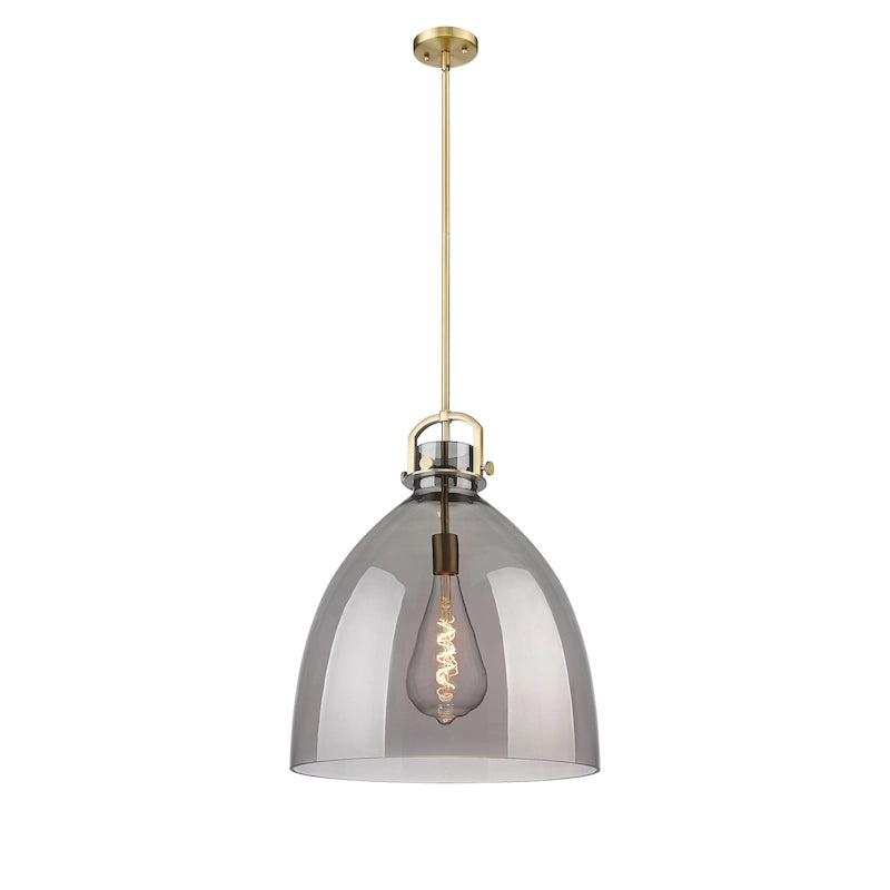 Suspension Innovations Lighting Newton Bell - 1 lumière, tige de 18 pouces