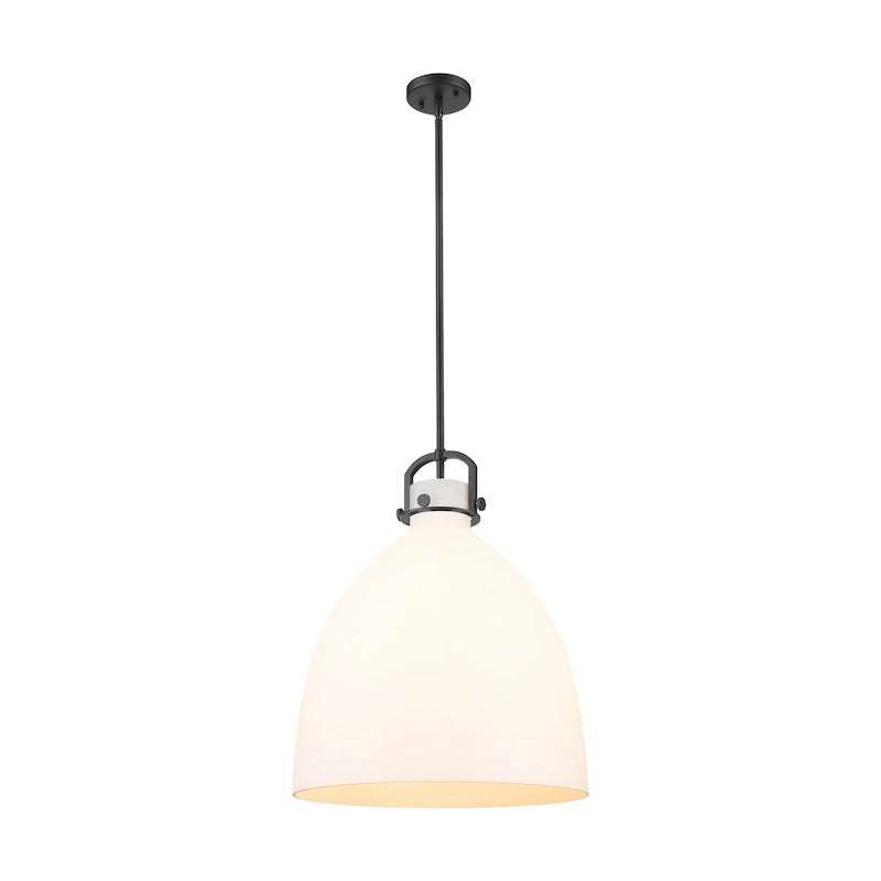Suspension Innovations Lighting Newton Bell - 1 lumière, tige de 18 pouces