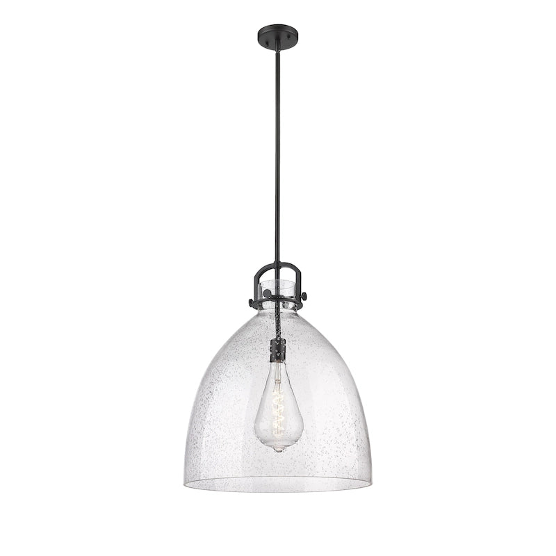 Suspension Innovations Lighting Newton Bell - 1 lumière, tige de 18 pouces
