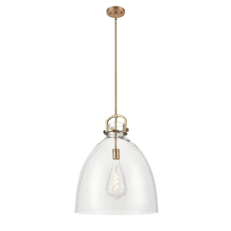 Suspension Innovations Lighting Newton Bell - 1 lumière, tige de 18 pouces