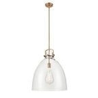 Innovations Lighting Newton Bell - 1 Light 18  Stem Hung Pendant