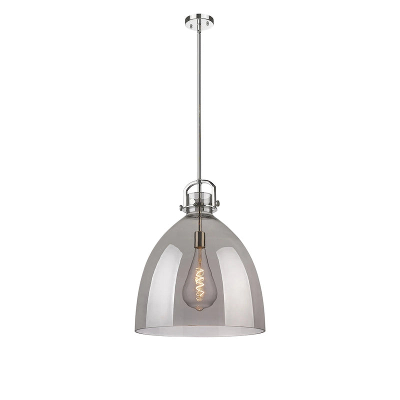 Suspension Innovations Lighting Newton Bell - 1 lumière, tige de 18 pouces