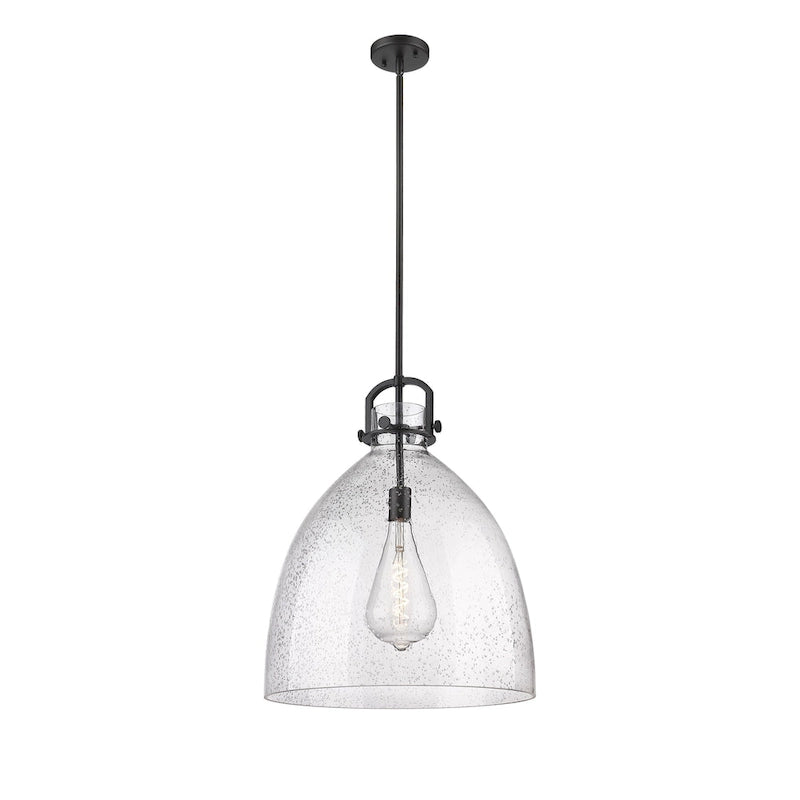 Suspension Innovations Lighting Newton Bell - 1 lumière, tige de 18 pouces