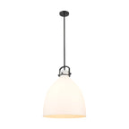 Suspension Innovations Lighting Newton Bell - 1 lumière, tige de 18 pouces