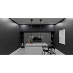 Suspension Regal à 8 lumières noir mat