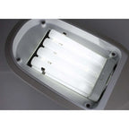 Ampoule fluocompacte de remplacement 18 W à spectre complet (4 broches, culot G24Q) de VisionMax - Blanche