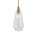 Uttermost Eichler Antique Brass 1 Light Mini Pendant - 18 H x 8 Dia.