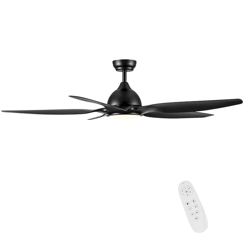 Ventilateur de plafond avec éclairage et télécommande (60 pouces)