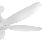 Ventilateur de plafond avec éclairage et télécommande (60 pouces)
