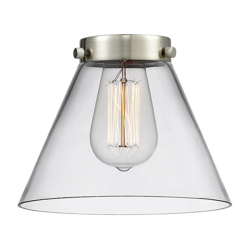 Suspension miniature Franklin Restoration Cone d'Innovations Lighting - 1 lumière, tige de 8 pouces