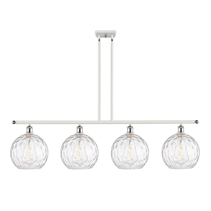 Luminaire îlot Innovations Lighting Athens Water Glass à 4 lampes