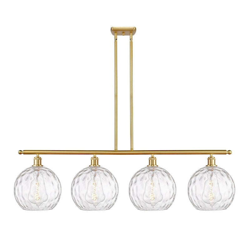 Luminaire îlot Innovations Lighting Athens Water Glass à 4 lampes