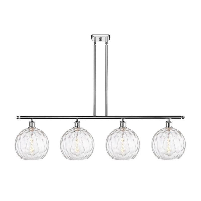 Luminaire îlot Innovations Lighting Athens Water Glass à 4 lampes