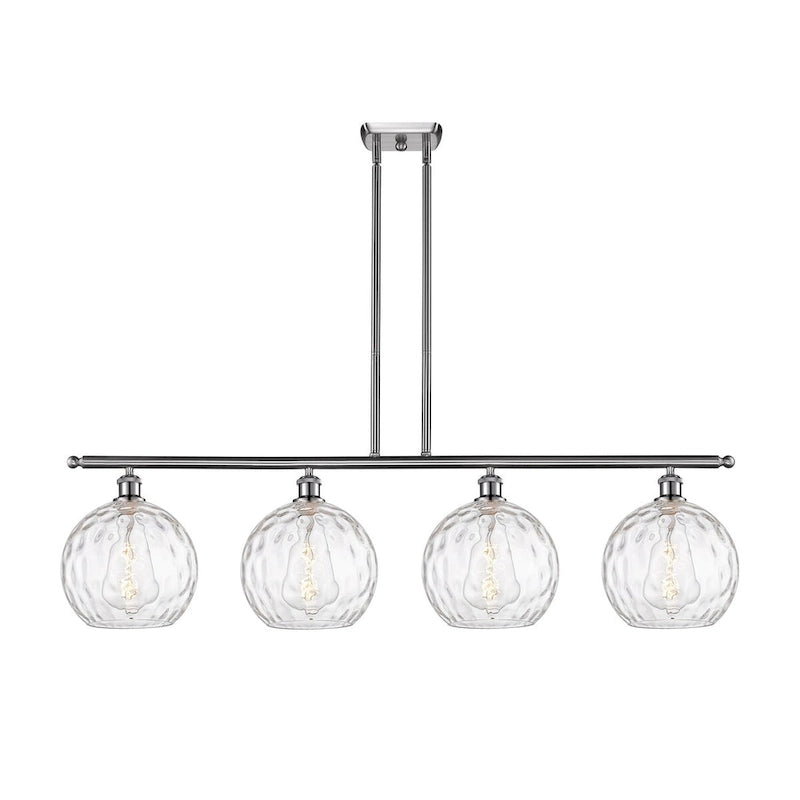 Luminaire îlot Innovations Lighting Athens Water Glass à 4 lampes