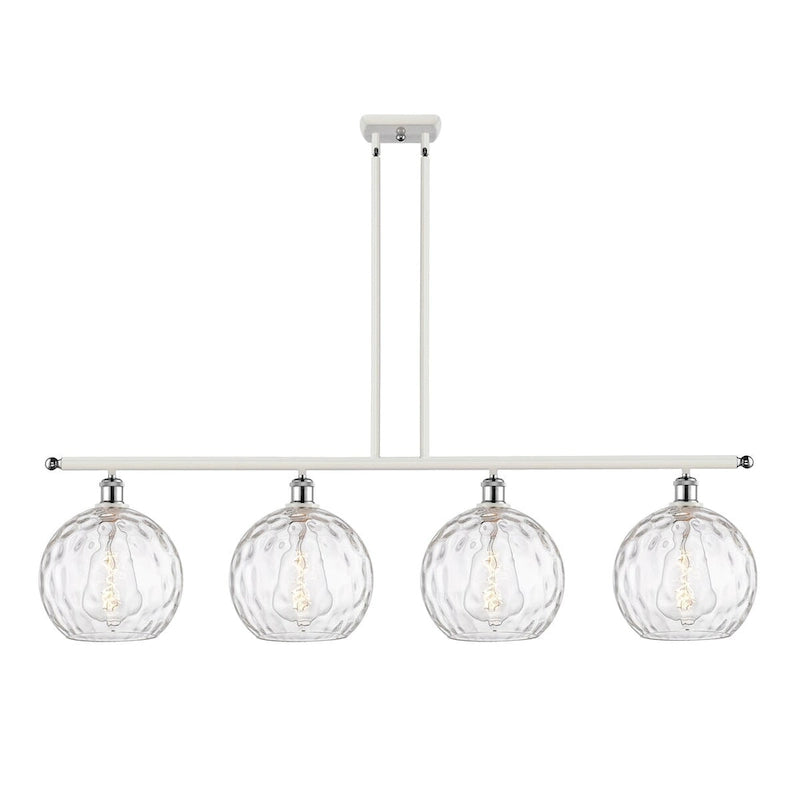 Luminaire îlot Innovations Lighting Athens Water Glass à 4 lampes