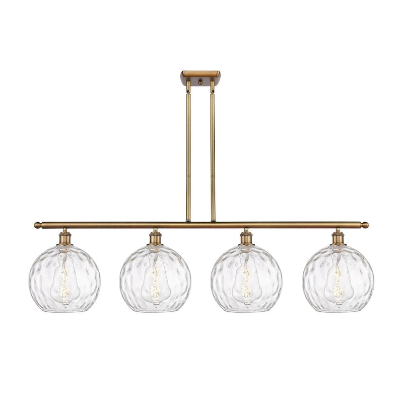 Luminaire îlot Innovations Lighting Athens Water Glass à 4 lampes