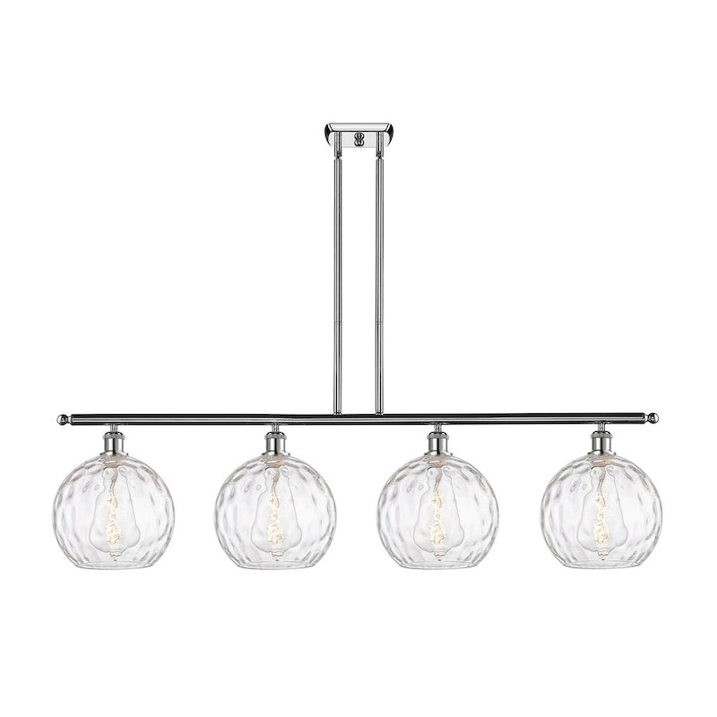 Luminaire îlot Innovations Lighting Athens Water Glass à 4 lampes