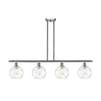 Luminaire îlot Innovations Lighting Ballston Athens Water Glass à 4 lumières