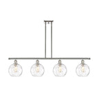 Luminaire îlot Innovations Lighting Ballston Athens Water Glass à 4 lumières