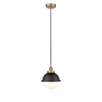 Suspension miniature Innovations Lighting Hampden - 1 lumière, cordon de 9 pouces