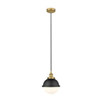 Suspension miniature Innovations Lighting Hampden - 1 lumière, cordon de 9 pouces