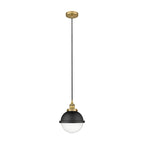 Suspension miniature Innovations Lighting Hampden - 1 lumière, cordon de 9 pouces