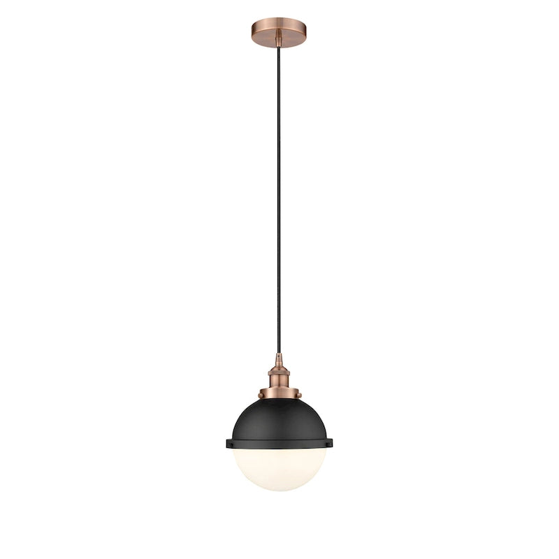 Suspension miniature Innovations Lighting Hampden - 1 lumière, cordon de 9 pouces