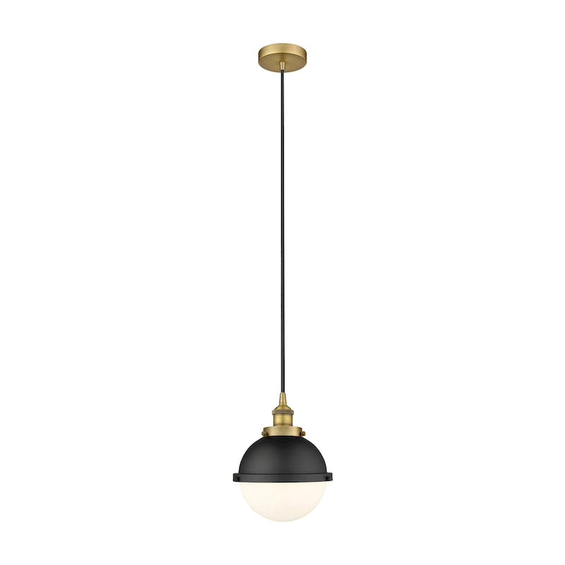 Suspension miniature Innovations Lighting Hampden - 1 lumière, cordon de 9 pouces