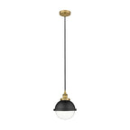Suspension miniature Innovations Lighting Hampden - 1 lumière, cordon de 9 pouces