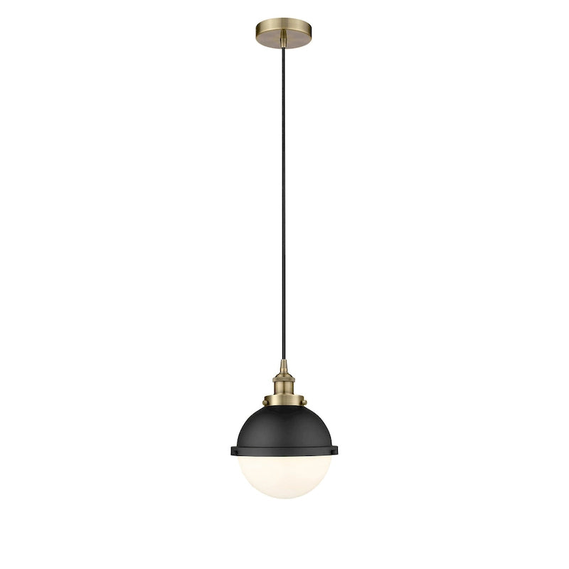 Suspension miniature Innovations Lighting Hampden - 1 lumière, cordon de 9 pouces