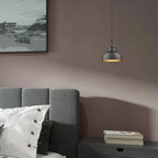 Suspension miniature à 1 lumière, intensité variable, finition bronze huilé, cordon de 2,4 m (8 pi) - 102 x 8 x 8 cm