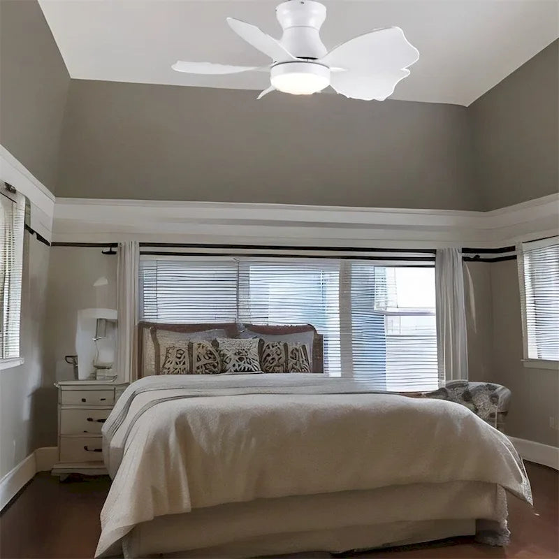 30 Kid's Ceiling Fan Lighting with Remote Control and ABS Blade
