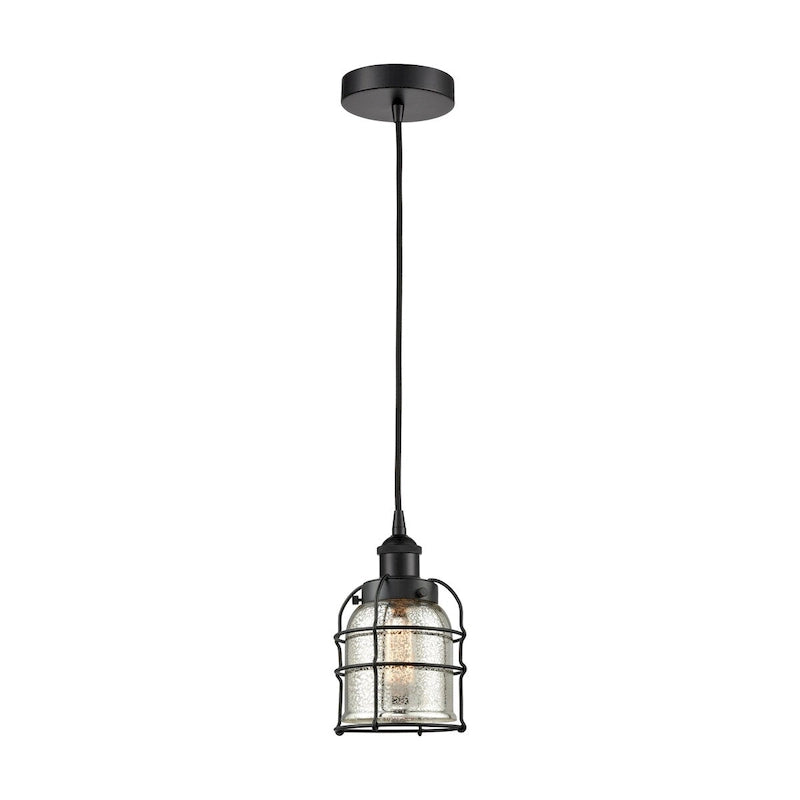 Suspension miniature Innovations Lighting Bell Cage - 1 lumière, 6 cordons