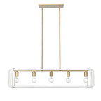 Suspension linéaire Camden à 5 lumières de 41,125 po de large