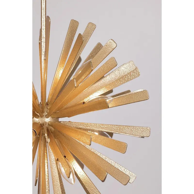 Metropolitan Confluence - Suspension à 12 lumières