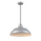 Suspension LED Millennium Lighting série R 17 avec câble métallique, pour intérieur et extérieur.