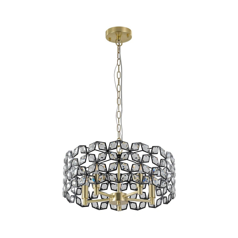 Lustre moderne en cristal