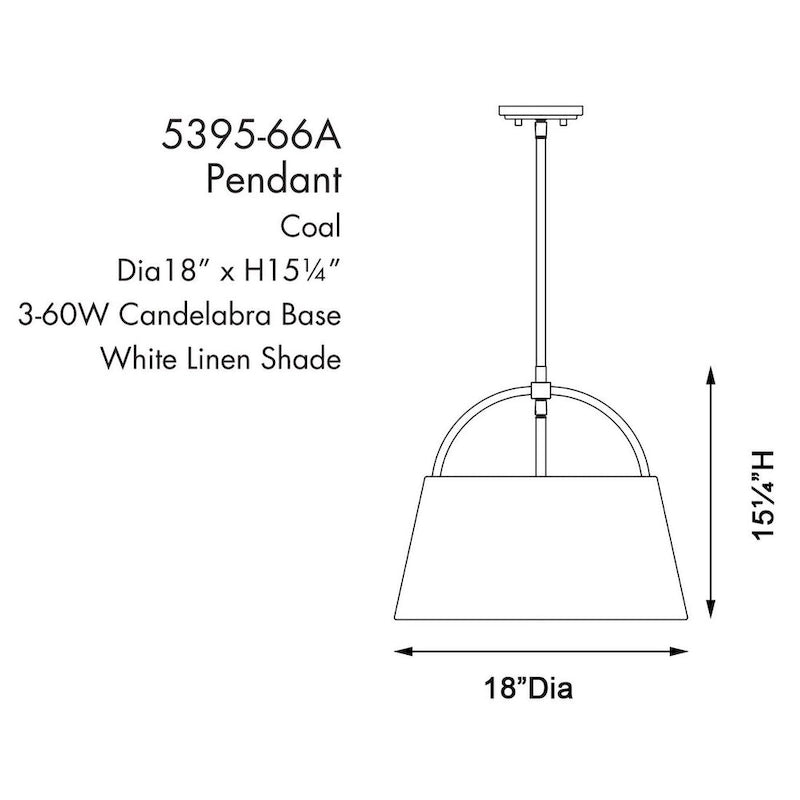 Minka Lavery Headington 18 Island Light