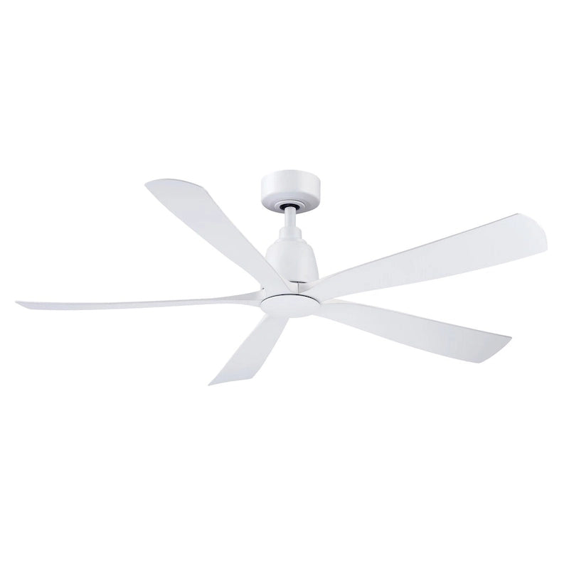 Kute5 52 inch Indoor/Outdoor Ceiling Fan with Matte White Blades - Matte White
