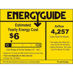 Ventilateur de plafond intérieur/extérieur Kute5 de 132 cm (52 ​​pouces) avec pales blanches mates - Blanc mat