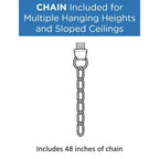 Applique murale contemporaine à quatre lumières Vertex Collection en nickel brossé - 38 cm x 38 cm x 71 cm