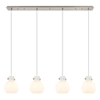 Suspension linéaire Newton Sphere d'Innovations Lighting - 4 lumières, câble de 8 pouces