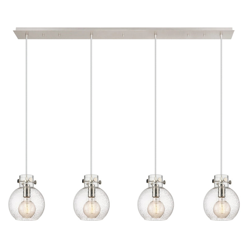 Suspension linéaire Newton Sphere d'Innovations Lighting - 4 lumières, câble de 8 pouces